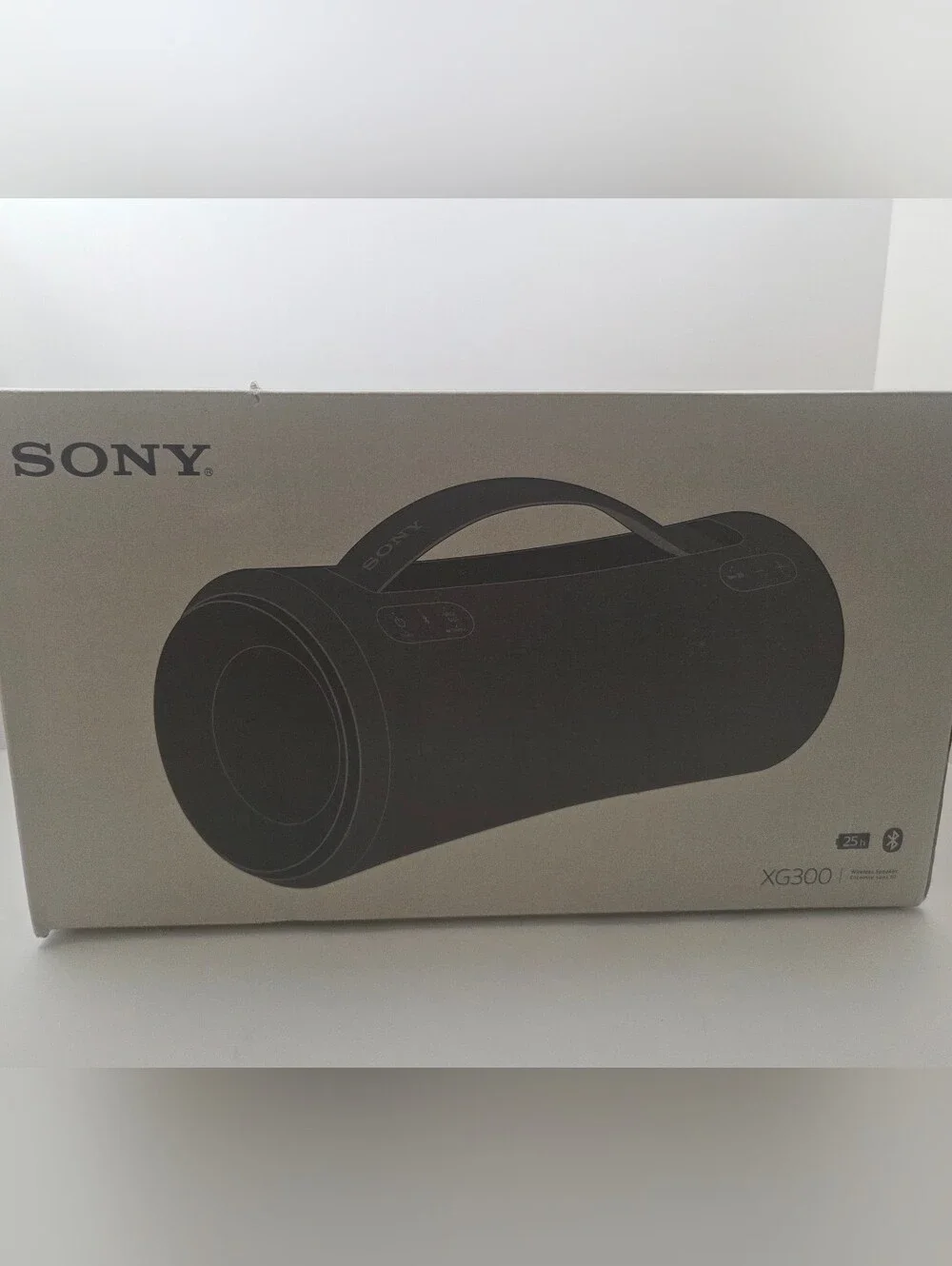 NWT Sony Black Portable Bluetooth Speaker XG300